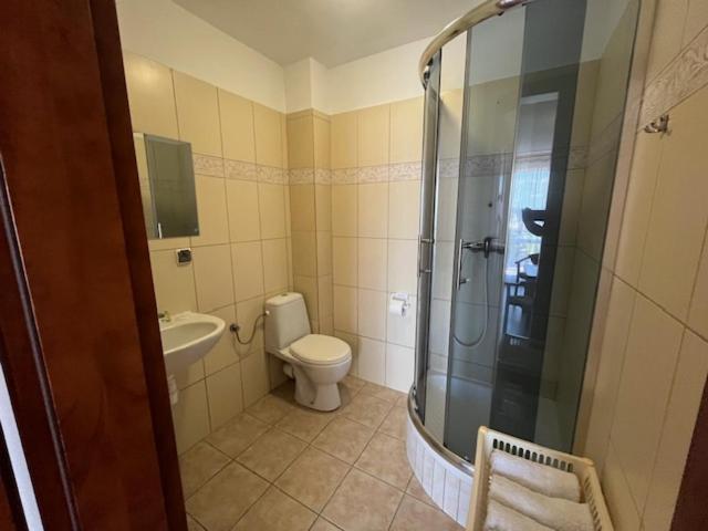 Hotel Dom Muszelka Krynica Morska Esterno foto